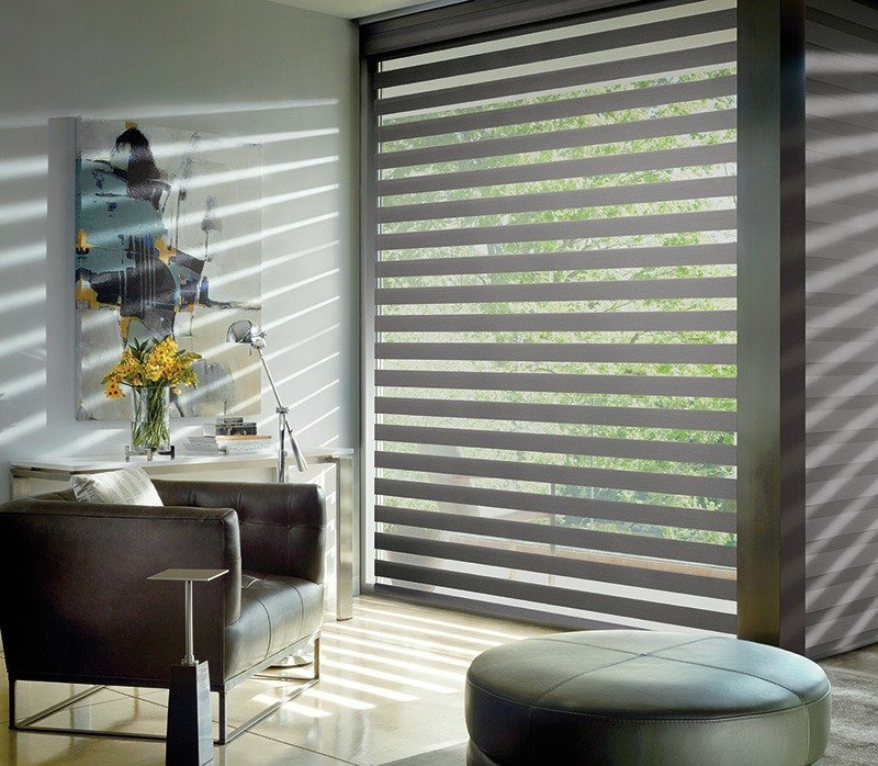 Peoria AZ Modern Designer Banded Shades